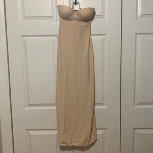 Strapless, Push-up Slip